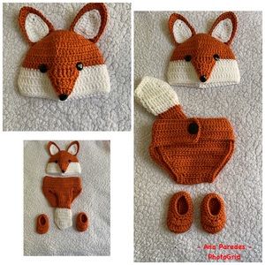 Fox newborn outfit